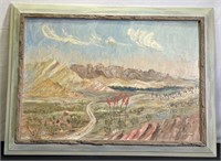"Colorado River Country"; John Molini Painting