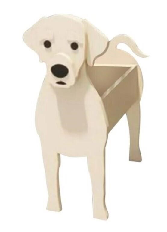 Yeacher Cartoon Animals Cute Dog Shape Pot Plant G