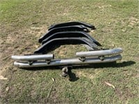 Jeep tyre guards & intergraded tow bar