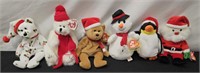 Beanie Baby's #52 - Christmas Themed