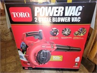 TORO POWER VAC, 2 CYCLE BLOWER VAC