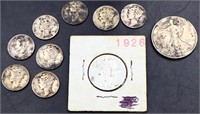 Lot of $1.80 FV silver coins