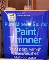 2 PC PAINT THINNER CANS