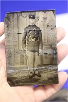 Tin Type Photograph of a Union Soldier