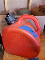 3.8 LITER GAS CAN W/GAS, RED #1