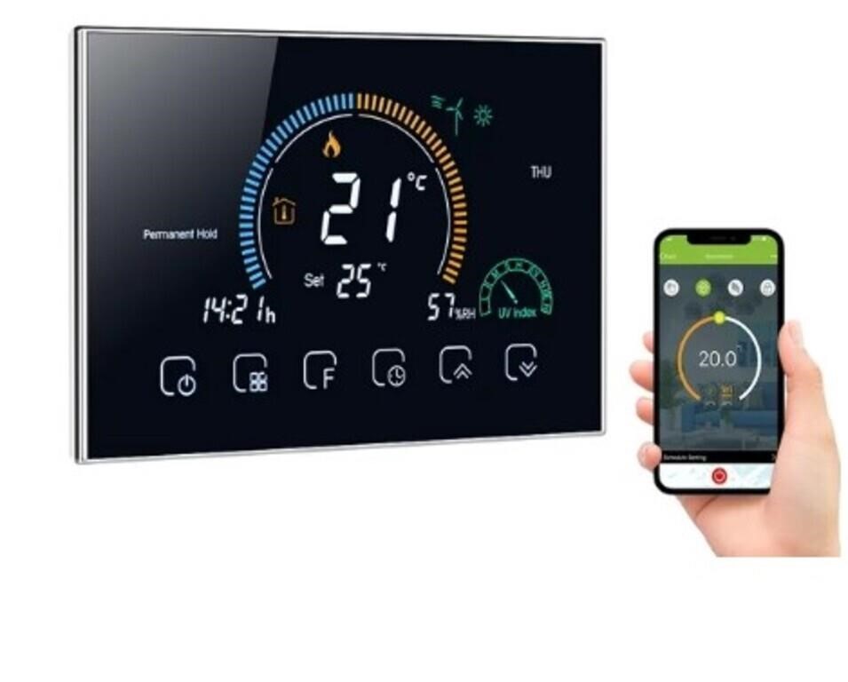 95 240V Wi Fi Smart Programmable Thermostat 5+1+1