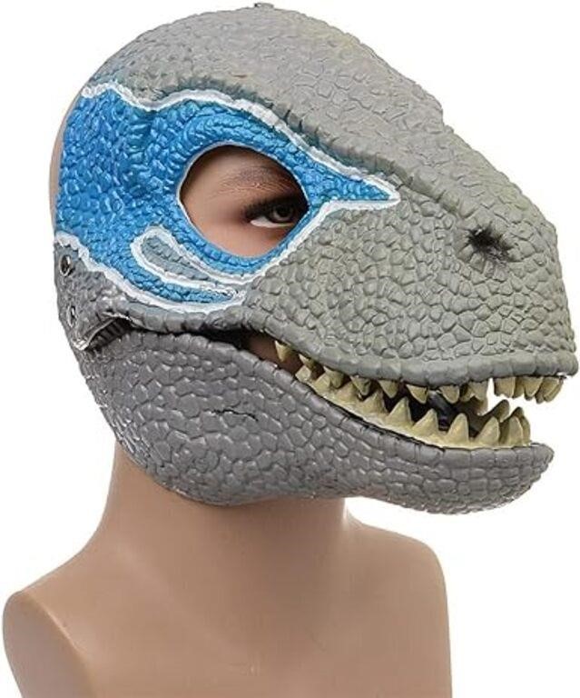 Dinosaur Mask Moving Jaw Movable Halloween Decor T
