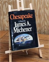James Michner Chesapeake Book 1978 w DJ