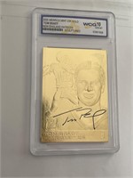 Tom Brady 2005 Merrick Mint 23 KT Gold WCG 10
