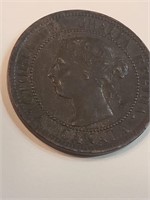 Canada Large 1 cent 1901 Queen Victoria.CB2g