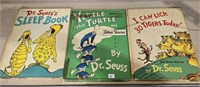 50"s & 60"s Dr. Seuss Hard Cover Books