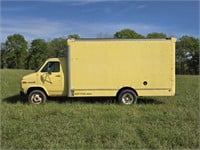 1987 GMC Box Truck Van 3500 Fuel Injected