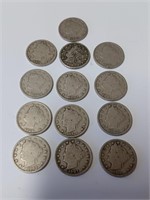 Lot of Early 1900s V Nickels- See Pics