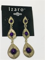 Izaro earrings 2.75” drop dangle jewelry 2.5"