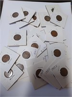 Lot of Various Wheat Pennies