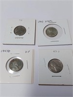 Lot of Steel Pennies- 1943