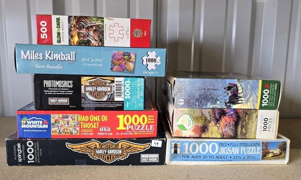 Lots of cool Puzzles in Box