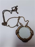 Antique Looking Glass Necklace
