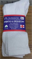 3 pair Diabetes and circulatory socks size 9-11