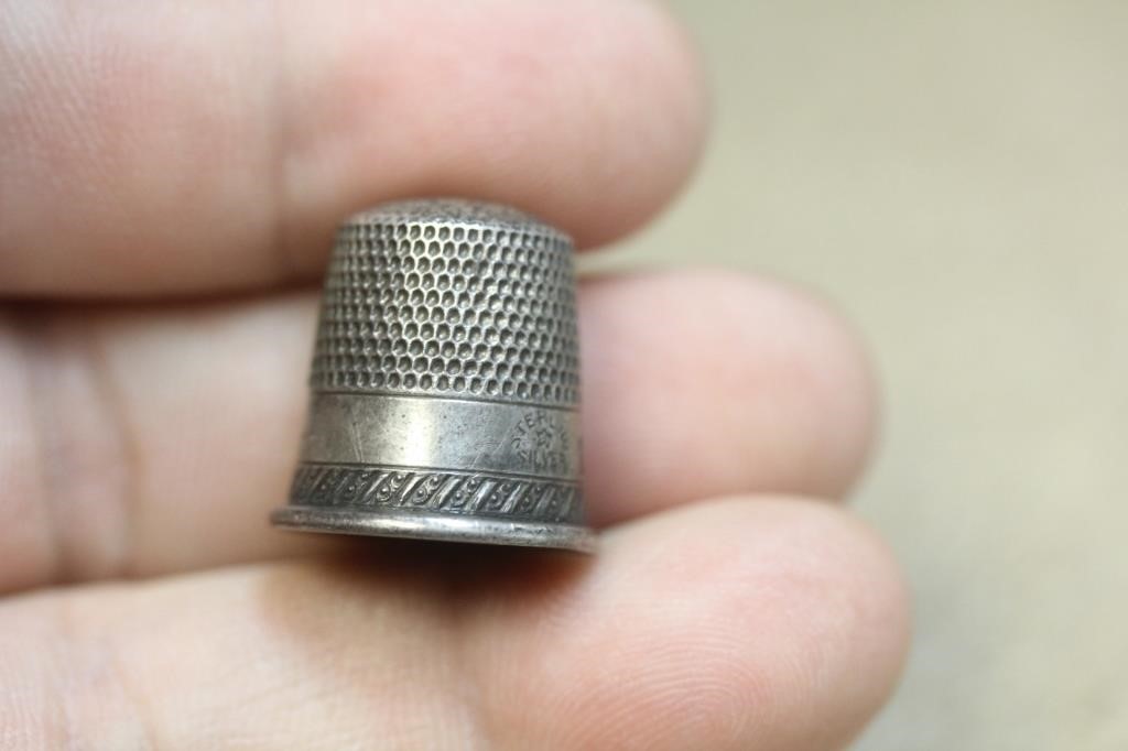A Sterling Thimble