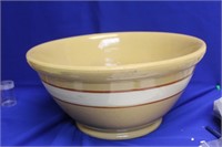 A Huge Unmarked Roseville Pottery Bowl