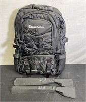 New 40L Backpack w/ Collapsible Fishing Poles #2