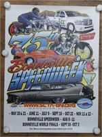 2023 Bonneville speedweek 24x18" poster