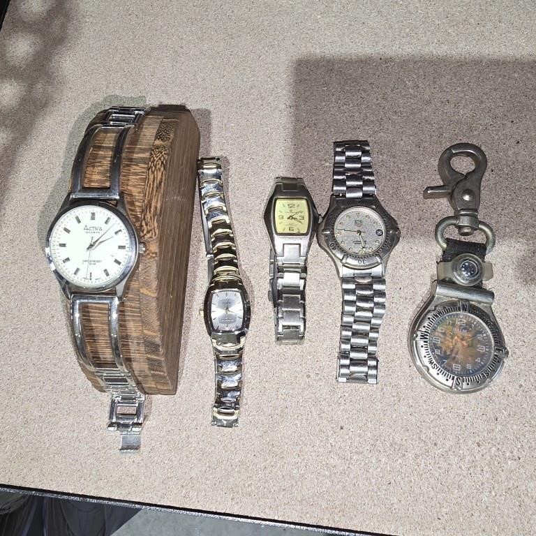 Assortment of Watches-Mens, Womens, Clip On