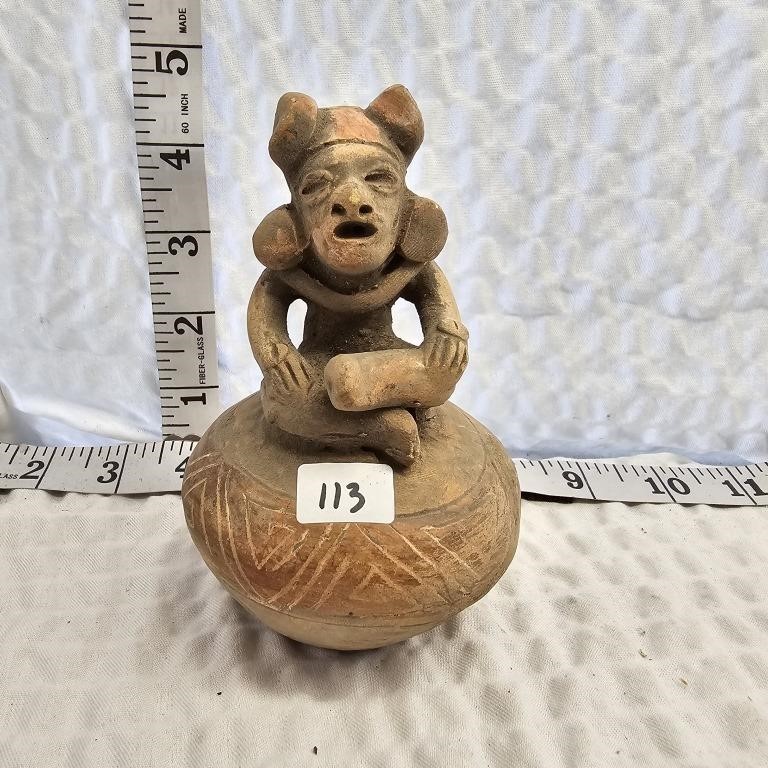 Pre-Columbian Mexican Figural Pottery