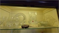 Collection of crystal &glass