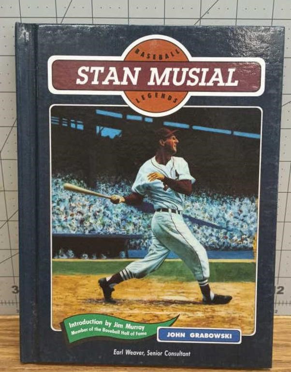 Stan Musial  hardback book