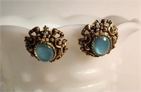 Brilliant Sarah Coventry Clip Earrings Vintage