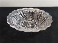 1896 Butter Dish No Lid Mckee Doric Feather
