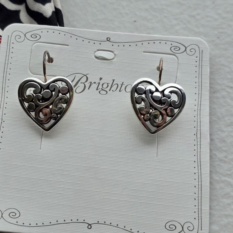 Authentic Brighton Heart Earrings