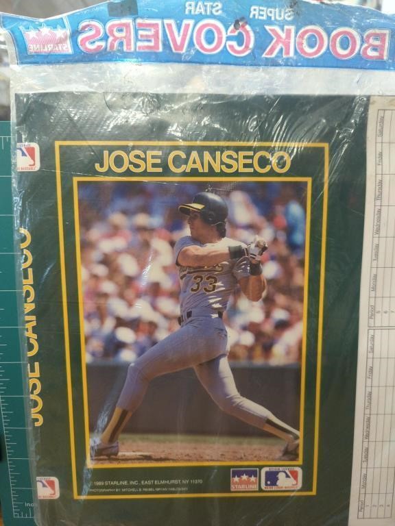 Will Clark. Jose canseco book cover lot of three