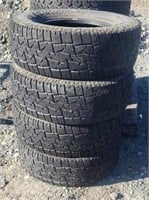 4-- Back Country 265/75R16 Tires