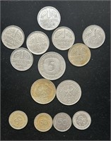 Germany lot of 14 Different Deutsch Mark Coins.MG1