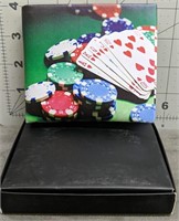 Poker chip and card wallet