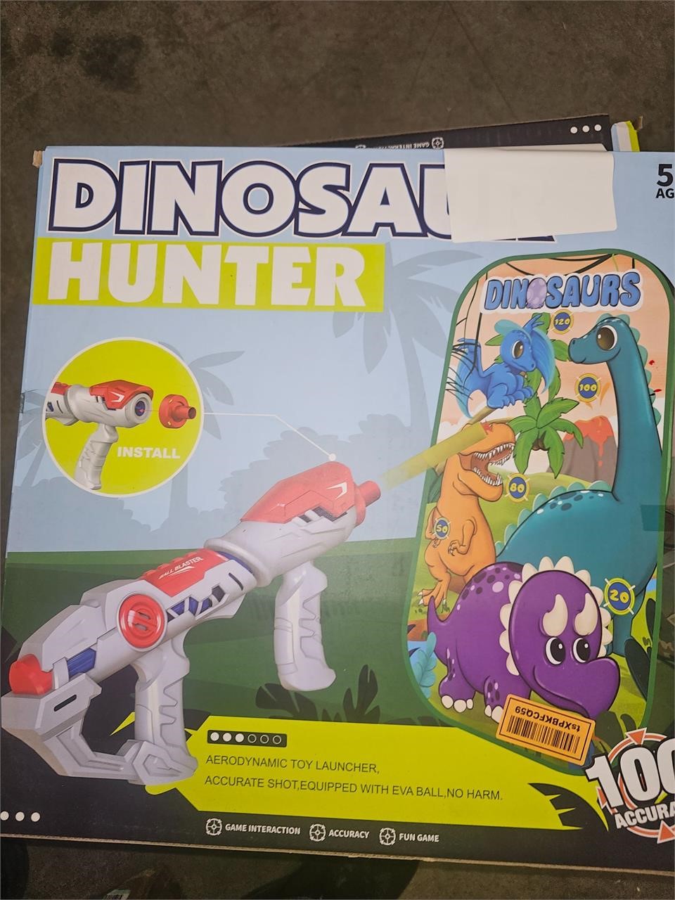 $240 -  LOT 0F 8 - Dinosaur Hunter Kids Game