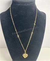 14kt Heart Necklace