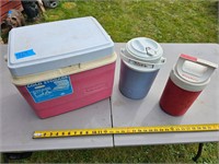 Cooler & Water Containers