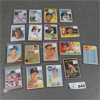 Assorted Early Baseball Star Cards, Etc