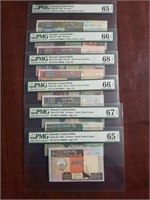 Kuwait set of 6 notes 1994  , All Same SN 42