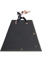 GXMMAT Extra Large Yoga Mat 10'x6'x7mm,
