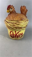 Vintage Rooster Cookie Jar