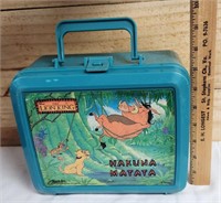 Vintage Lion King Lunch Box