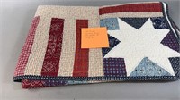 Quilted Throw w/Hanging Pocket 50"x60”