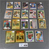 Assorted Early Baseball Star Cards, Etc