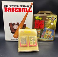 THE PICTORIAL HISTORY OF BASEBALL BOOK & GAMES