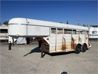 1992 W-W Livestock Trailer